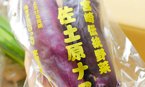 宮崎伝統野菜　土佐原なす