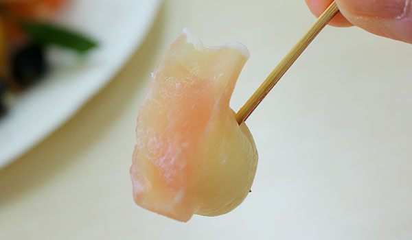生ハムチーズ風味串