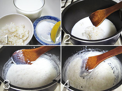 アロス コン レチェ お米のミルクデザート スペイン料理簡単レシピ集