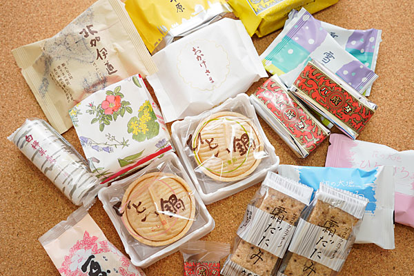 六花亭「十勝日誌」お菓子いろいろ
